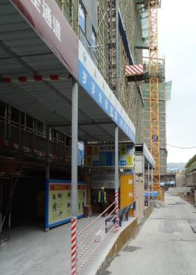 Grua material do homem modular de SC200BZ, velocidade de levantamento 0-46 M/Min da segurança da grua do passageiro