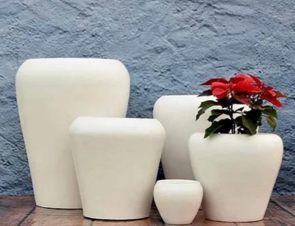 Diseño CAD Polietileno de moldeo rotacional de macetas de flores Resistencia a altas temperaturas