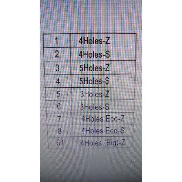 Nozzle 861 Murata Vortex Spinning Machine Spare Parts 861-410-001~ 8 & 61