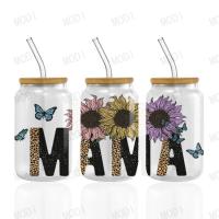 Dia das Mães UV DTF Transfer Desenhos Lavaveis e Duráveis Para Suas Criações Personalizadas