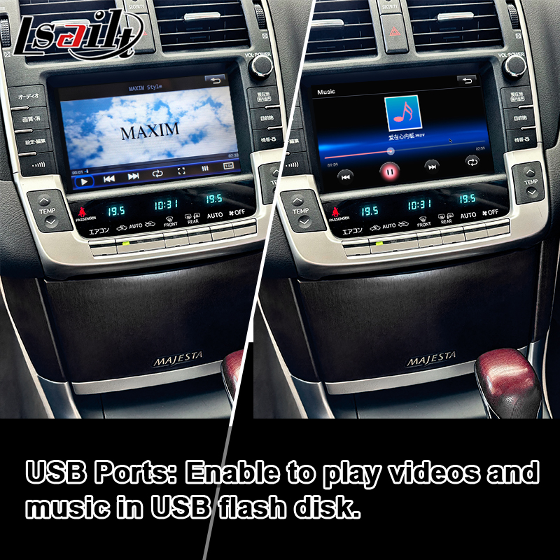 Андроида интерфейса Тойота интерфейс беспроводного CarPlay автоматический для кроны, крейсера LC200 земли