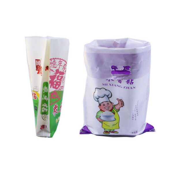 Transparent Personalized Fertilizer Packaging Bags Double Stitched