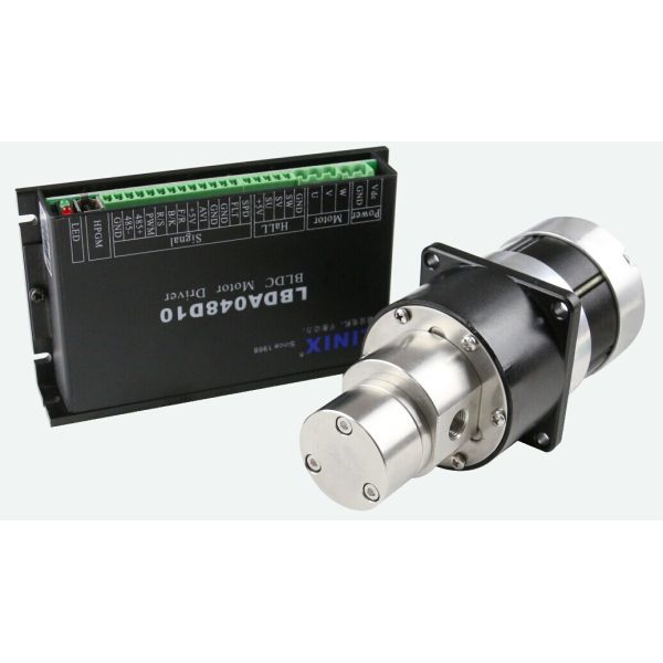 FLOWDRIFT DC Electric Brushless Motor Magnetic Drive Hi-Pressure Stainless Steel Gear Pump KGP-06C And Controller