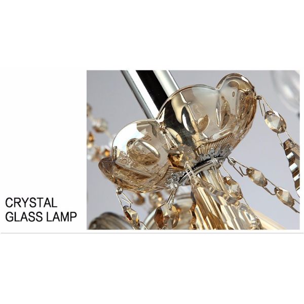 Twig Chandelier with K9 crystal for Living room Bedroom Decoration (WH-CY-03)