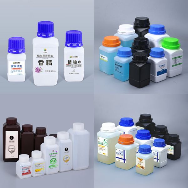 1L Plastic Square Bottles