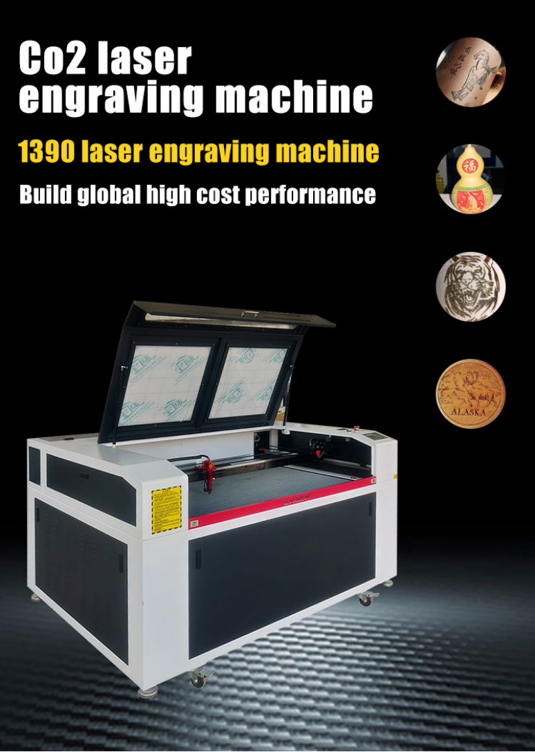 Co2 Laser Cutting Engraving Machine 80w 100w 130w For Wood Acrylic Stone MDF Leather