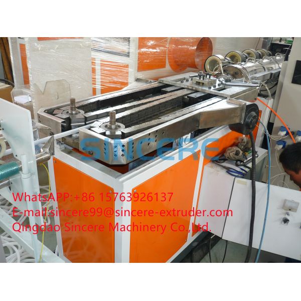 Plastic Single Wall Corrugated Pipe Machine