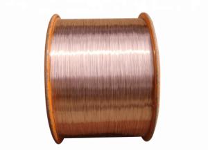 Light Weight Copper Coated Aluminum Wire , Copper Plated Aluminum Wire