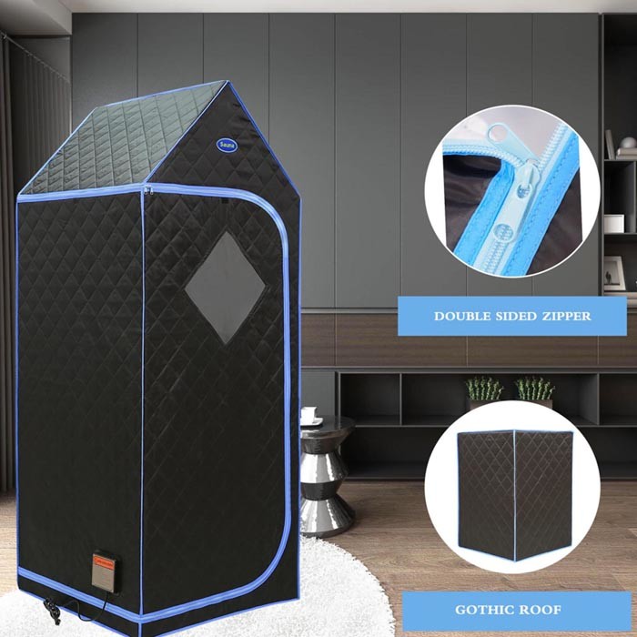 Шатер сауны портативной машинки ткани ультракрасный, складной шатер сауны