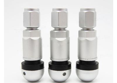 TMPS Tubeless Tire Valve Stem TP503 Aluminum Nut EPDM Grommet Aluminium Cap Clamp In