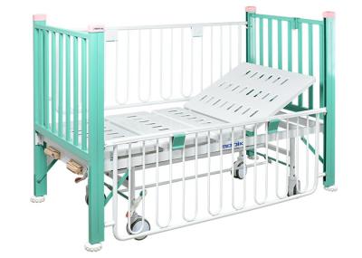 Two Function Manual Medical paediatric Bed With Enameled Steel Side Rails