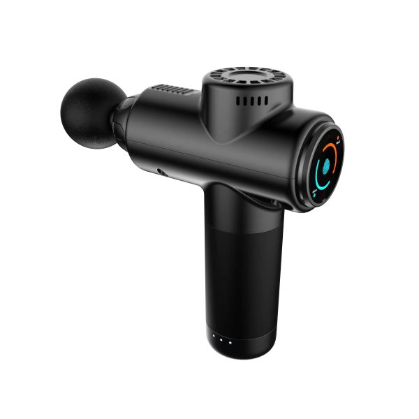 12 Speeds Vibration Timing Control Massage Gun for Fitness and Muscle Relaxation