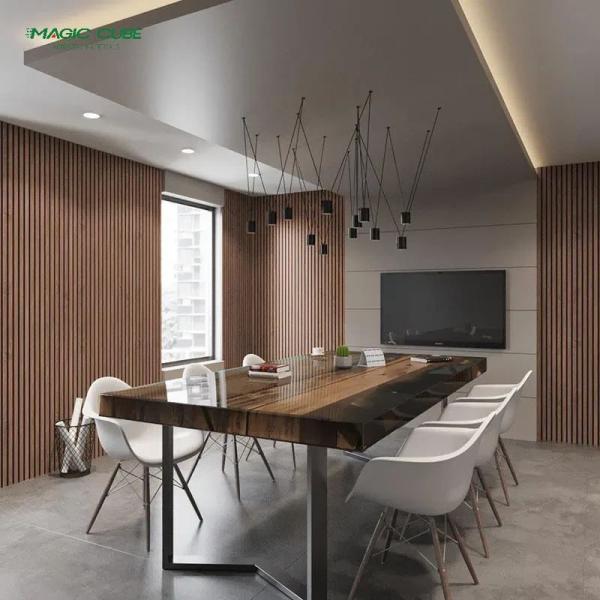 Cinema Soundproof Material Acoustic Wood Wall Panel For Ceiling Tiles