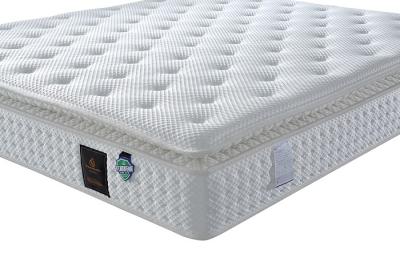 Medium Firm Pocket Spring Mattress With Ice Silk Top Natural Latex Foam