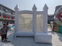 videur l'épousant gonflable de châteaux de 5x4m d'enfant en bas âge de Chambre blanche pleine d'entrain commerciale de rebond