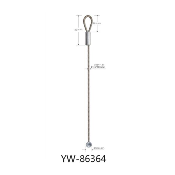 Adjustable Three Loop Maker Legs Cable Suspension Panel Lighting Kit YW86360
