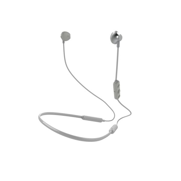 Hot neckband bluetooth wireless earphones,long playing time stereo sound bluetooth earphones with metal housing