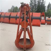 Grue hydraulique électrique de bateau de Crane Grab Dredging Grab For de bloc supérieur
