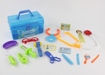 Colorful Pretend Play Medical Kit 17 Pcs , Children's Toy Medical Case