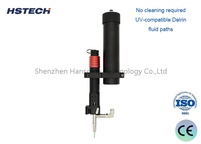 High Precision Rotating Tip Collar Option Solder Paste Screw Valve Liquid Dispensing Control Valve