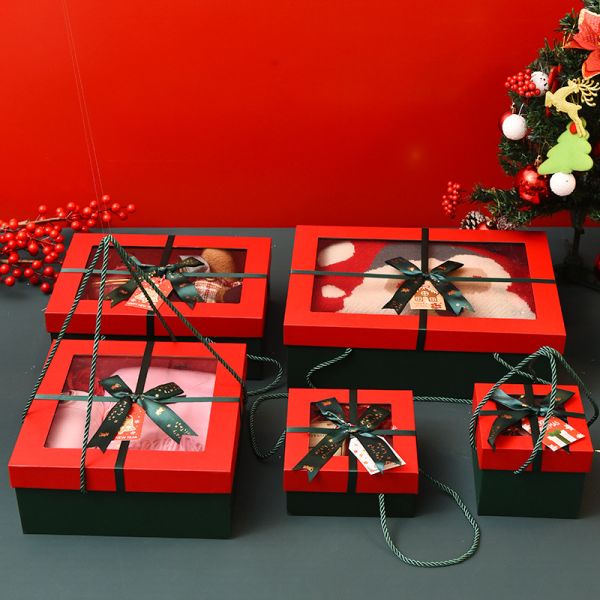 Customized Color Luxury Christmas Eve Packaging Box Acceptable OEM/ODM for Custom Gifts