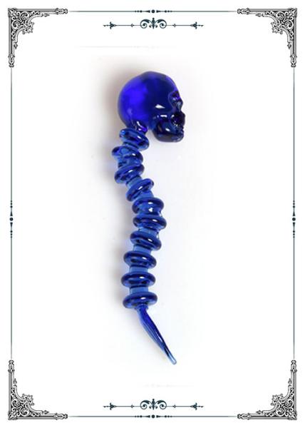 Glass Dabber Colorful Skull Oil Rig Dab Tool For Smoking Accessories Glass Pipes
