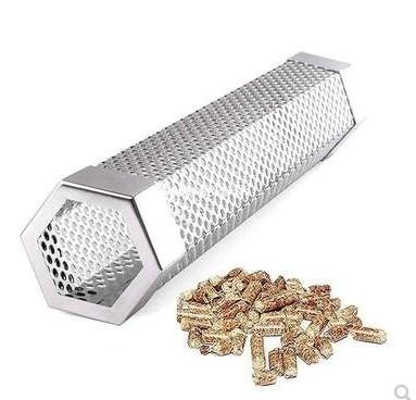 Smoker Tube,stainless steel smoking pipe,meat smoke generator,wood pellet cold smoker pipe