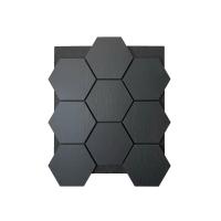 OEM ODM Wood Veneer Hexagonal MDF Acoustic Wall Panel