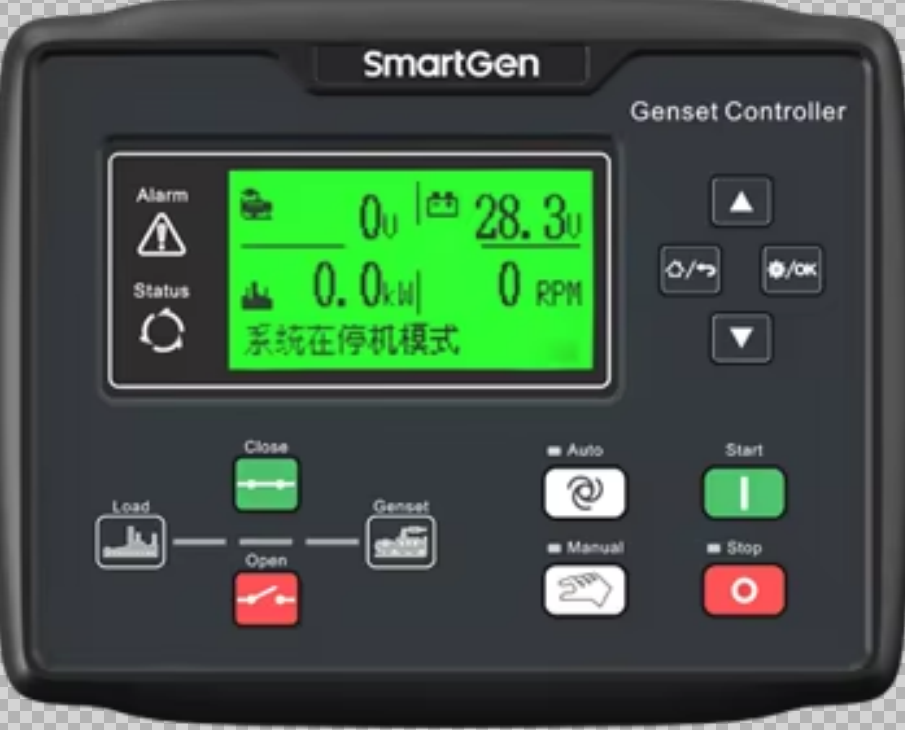 Smartgen HGM7110N Automatic Start Control Panel Plastic USB RS485 Ethernet Generator Control Module