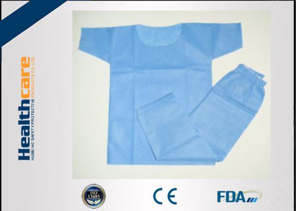 Eco que descartáveis amigáveis esfregam sere vestidos cirúrgicos do hospital com certificado do CE