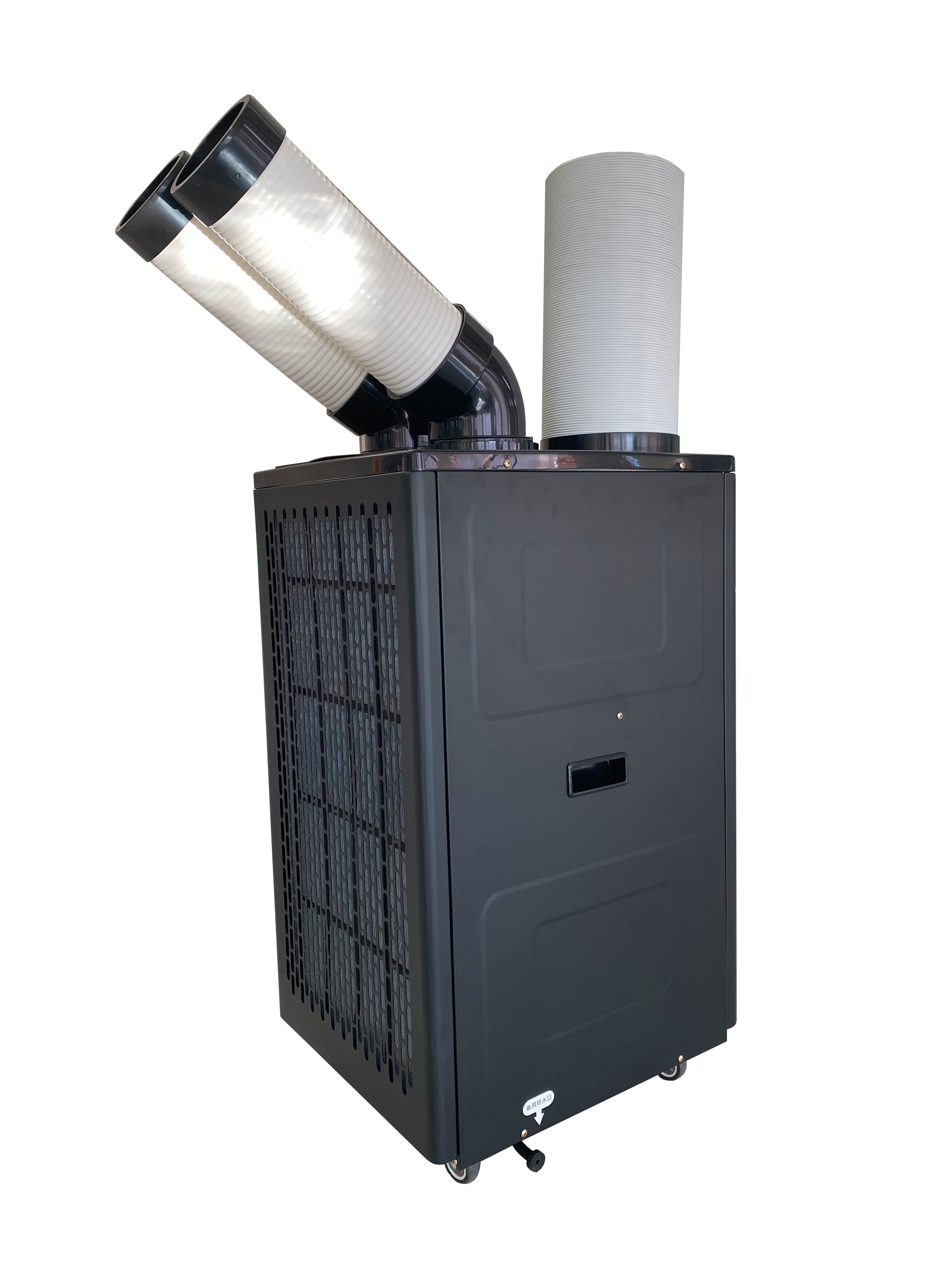 Versatile Metal Cover Mobile Air Conditioner Powder Coating Drainage Free