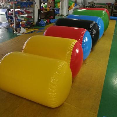 Customized Logo PVC Inflatable Air Barrel for Gymnastics Training in Various Colors