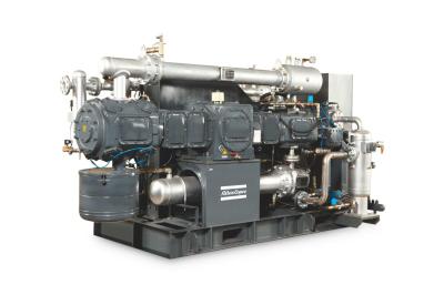 P High Pressure Reciprocating Piston Atlas Screw Air Compressor 42bar Pressure