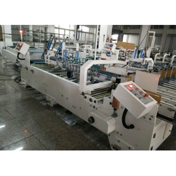 De la caja de la carpeta de Gluer de la máquina doblez inferior pre/operación flexible de la cerradura del desplome