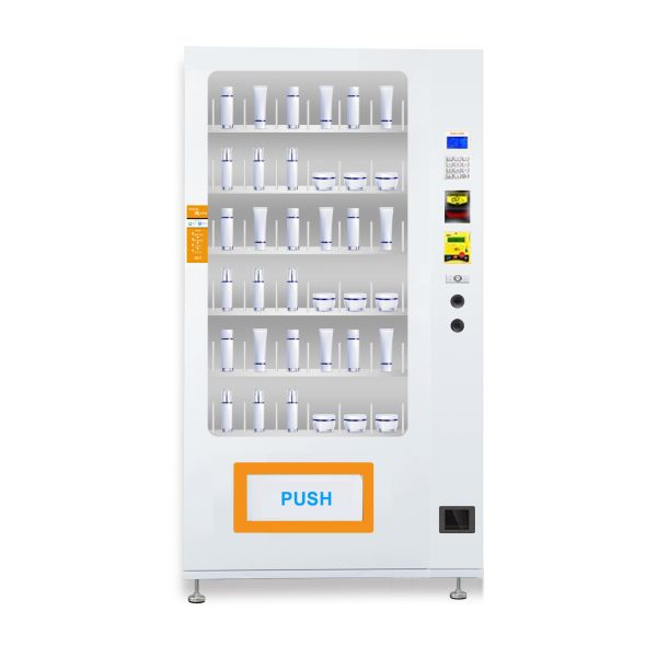 Cosmetics Lipstick Vending Machine 54 Merchandise Variety Steel Trays