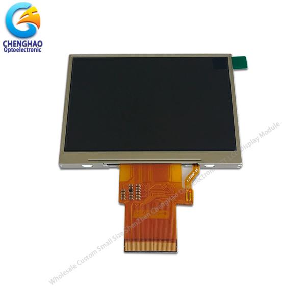 CH350QV06A 3,5 polegadas RGB quadrado tela LCD 240 pixels verticais
