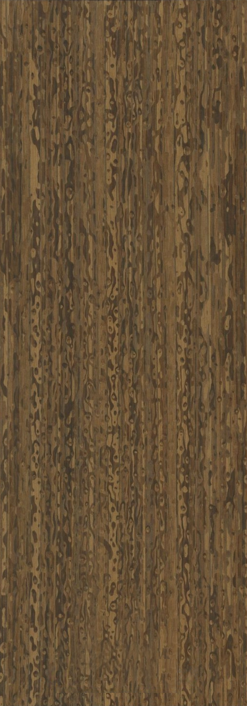 Chapa de madera de ingeniería de roble Pommele Sapele Ahumado Espesor 0.18-0.6mm Para panel de pared X6833