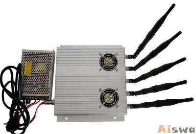 construtor móvel Tabletop do sinal do jammer da escala 20w alta 315/344 megahertz para a sala de aula