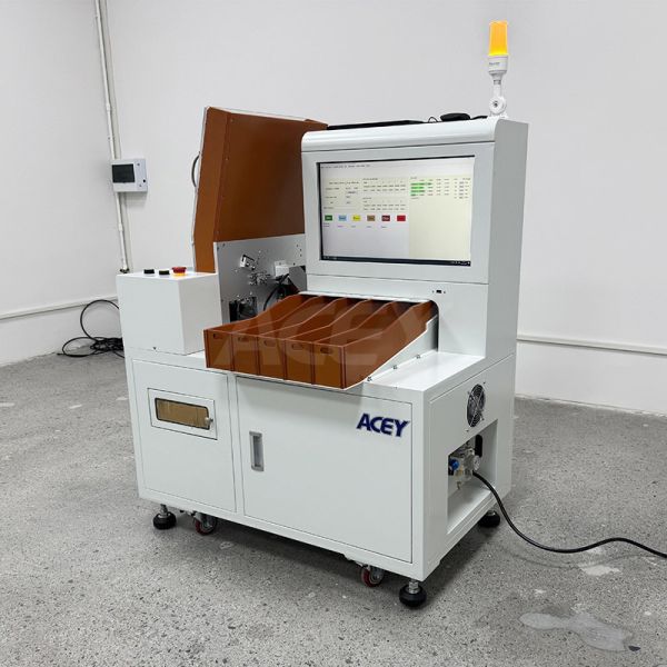 Automatic 5 Channel Lithium Battery Cell Sorting Machine with Voltage and IR Testing