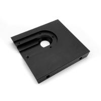 El trabajar a máquina negro del CNC del color muele precisión de encargo del ánodo de las piezas de la aleación de aluminio la alta