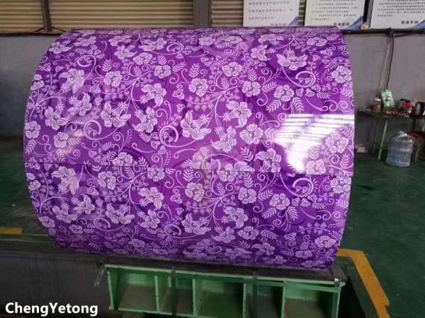 Low Density Color Coated Aluminum Coil 3D Printing With Custom Pattern Printing