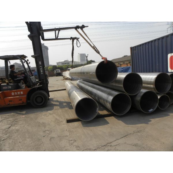 Boiler High Pressure Carbon Steel Pipe ASTM A106 Grade C 56'' 1422mm X 120mm Size