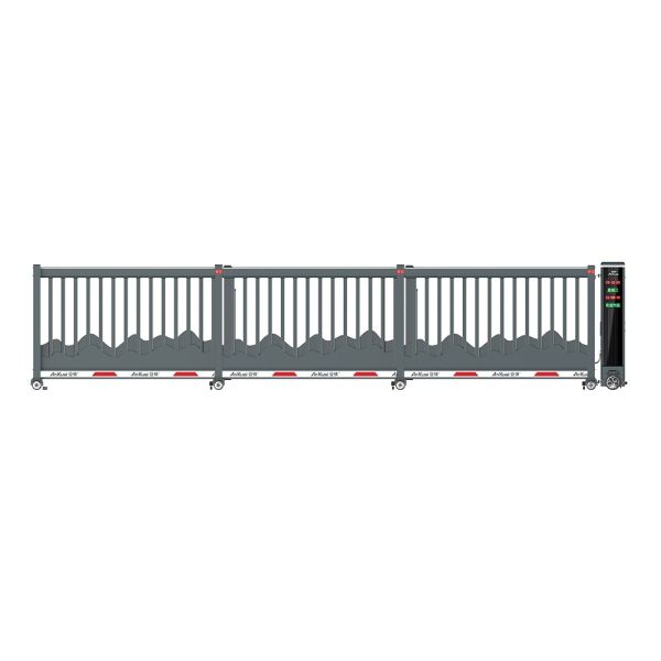 Industrial Automatic Sliding Gate Opener with DC24V Motor and Aluminum Alloy Construction Featuring LED Screen Display