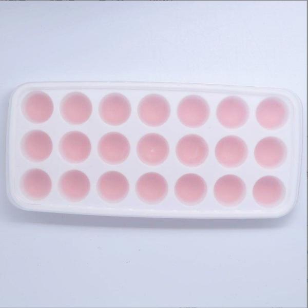 Ice Cream Tools Type Ice Cream Makers BPA Free 14 Cavity Silicone Ice Mold with Cover