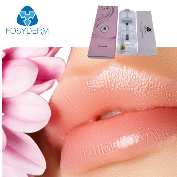 Прозрачный натрий Хялуронате заполнителя 24мг Чин Хялуроник кислоты губ Фосйдерм