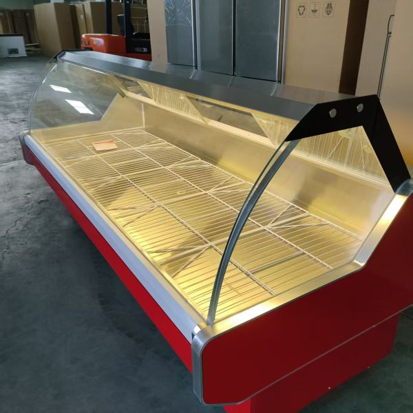 Fish Deli Cooler Showcase Undercounter Commercial Deli Display Fridge