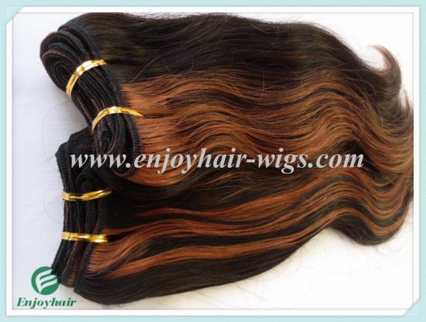 Malaysian 5A virgin remy hair weave ,mix color 1B#/33# body wave 10''-26''length hair