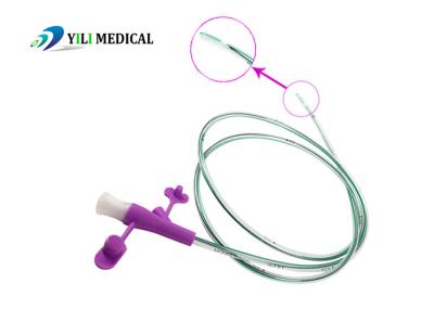Nasogastric Enteral Feeding Tube Polyurethane TPU With Stylet Open Round Tip