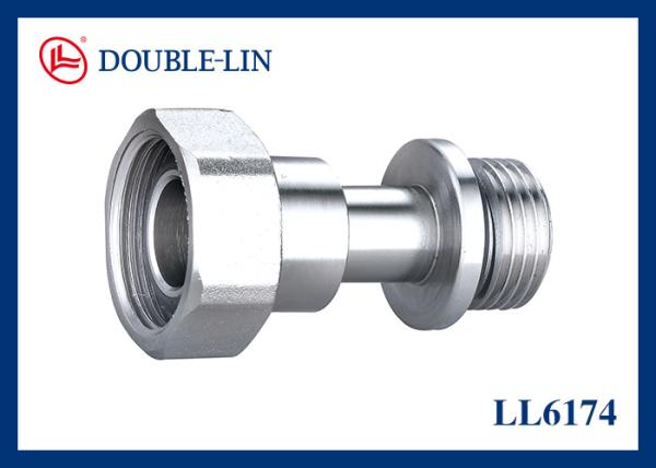 Polished Chrome Plated  Brass Self-Sealing Extension Size F3/4×M1/2  F1×M3/4