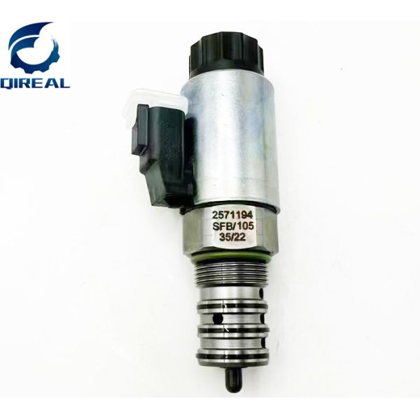 Excavator Hydraulic Solenoid Valve Electronic Control Power Valve 2571194 SFB For Caterpillar E301 E306 E308